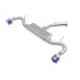 aFe Power 49-47016-L Takeda 2-1/2 IN 409 Stainless Steel Axle-Back Exhaust w/ Blue Flame Tips