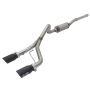 aFe Power 49-48056-B Rebel Series 2-1/2 IN 409 Stainless Steel Cat-Back Exhaust System w/Black Tip
