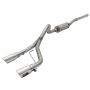 aFe Power 49-48056-P Rebel Series 2-1/2 IN 409 Stainless Steel Cat-Back Exhaust System w/Polished Tip