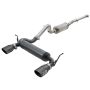 aFe Power 49-48062-B Rebel Series 2-1/2 IN 409 Stainless Steel Cat-Back Exhaust System w/ Black Tips