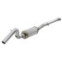 aFe Power 49-48063 MACH Force-Xp 2-1/2 IN 409 Stainless Steel Cat-Back Mid-Pipe w/ Muffler