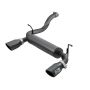 aFe Power 49-48067-B Rebel Series 2-1/2 IN 409 Stainless Steel Axle-Back Exhaust System w/ Black Tips