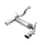 aFe Power 49-48067-P Rebel Series 2-1/2 IN 409 Stainless Steel Axle-Back Exhaust w/ Polished Tips
