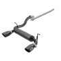 aFe Power 49-48076-B Rebel Series 2-1/2 IN 409 Stainless Steel Cat-Back Exhaust w/ Black Tip