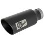 aFe Power 49-92018-BL15 MACH Force-Xp 409 Stainless Steel Clamp-on Exhaust Tip Black