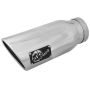 aFe Power 49-92018-PL15 MACH Force-Xp 304 Stainless Steel Clamp-on Exhaust Tip Polished