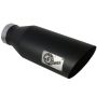 aFe Power 49-92023-B MACH Force-Xp 409 Stainless Steel Clamp-on Exhaust Tip Black