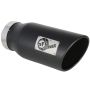 aFe Power 49-92027-B MACH Force-Xp 409 Stainless Steel Clamp-on Exhaust Tip Black