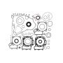 Vertex Pistons 811884 Vertex Gaskets 13-14 Kawasaki KVF750 Brute Force Complete Gasket Kit w/ Oil Seals