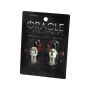 Oracle Lighting 4904-001 BA9S 5 LED 3 Chip Bayonet Bulbs, White, Pair