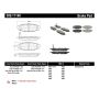 Stoptech 309.11140 Performance 08-10 WRX Rear Brake Pads