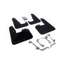 Rally Armor MF15-UR-BLK/GRY Black Mud Flap/Grey Logo
