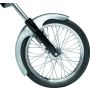 Bikers Choice 489663 Outlaw Raw Front Fender Wide Glide 21 Inch Wheel Undrilled Custom