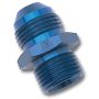 Russell Performance -4 AN Flare to 8mm x 1.5 Metric Thread Adapter (Blue)