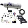 Nitrous Express 50245-15 DUAL 4150/ALCOHOL (100-200-300-400-500HP) WITH 15LB BOTTLE