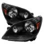 SPYDER 9023842 Xtunehonda Odyssey 05-07 Crystal Headlights Black HD-JH-HODY05-AM-BK
