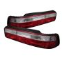 SPYDER 5000187 Euro Style Tail Lights - Red Clear