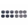 PowerStop 16-1185F PowerStop - Z16 Low-Dust Ceramic Brake Pads