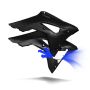 Cycra 1CYC-1889-12 18-21 Honda CRF250R Powerflow Radiator Shrouds - Black