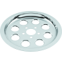 Bikers Choice 493393 84-99 Big Twin Chrome Pulley Cover 70 Tooth Replaces H-D 91733-85