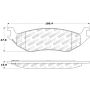 StopTech 02-17 Dodge Ram 1500 Street Performance Rear Brake Pads