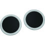 Kuryakyn 7376 Rear Speaker Accents For 14-Up Touring Models Chrome