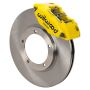 Wilwood 140-16946-Y 69-74 Porsche 911 Front Powerlite Brake Kit 3in MT Plain Face - Yellow