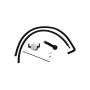 J&L 20-22 Hyundai Palisade / Kia Telluride 3.8L Oil Separator 3.0 Passenger Side - Clear Anodized