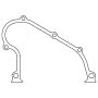 Cometic Gasket C14059 BMW M20B25/M20B27 .032in AFM Lower Timing Cover Gasket