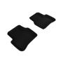 3D MAXpider 2006-2010 Volkswagen Passat Kagu 2nd Row Floormats - Black