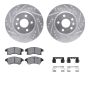 Dynamic Friction 7512-47023 Rotor Kit