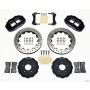 Wilwood 140-10968-D Narrow Superlite 6R Front Hat Kit 13.06in Drilled Backdraft Cobra (BMW E36 Based)