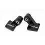 Torque Solution Billet Rear Differential Mounts 03-06 Mitsubishi EVO VII-IX - Black