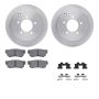 Dynamic Friction 6512-03266 Rotor Kit