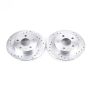 PowerStop AR8139XPR PowerStop Evolution Performance Drilled, Slotted & Plated Brake Rotor Pair