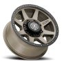 ICON 1817858150BR Rebound 17x8.5 8x170 6mm Offset 5in BS 125mm Bore Bronze Wheel