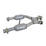 BBK Performance Parts 1659 1979-1993 MUSTANG 5.0 2.5 SHORT MID X PIPE W/CONVERTERS