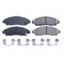 PowerStop 17-1378 PowerStop - Z17 Low-Dust Ceramic Brake Pads with Hardware