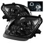 SPYDER 5011053 Projector Headlights - LED Halo - Smoke