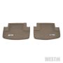 Westin 72-133092 2015-2018 Ford Mustang Wade Sure-Fit Floor Liners 2nd Row - Tan