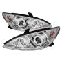 SPYDER 5064318 Projector Headlights - LED Halo - Chrome