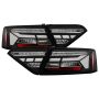 SPYDER 5089045 LED Tail Lights - Greeting Light Animation - Sequential LED Turn Signal Lights