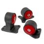 Innovative 88-91 Prelude B-Series Black Steel Mounts 85A Bushings