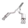 Stainless Works M18CBHPC 18+ Ford Mustang GT Redline H-Pipe Performance Connect Cat-Back Exhaust