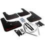 Rally Armor MF29-UR-BLK/RD Black Mud Flap/Red Logo