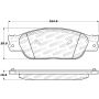 Stoptech 308.09330 Street Brake Pads