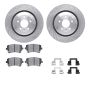 Dynamic Friction 6612-73184 Rotor Kit