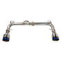 Remark RO-TTZ8-D 2022+ Subaru BRZ/Toyota GR86 Axle Back Exhaust w/Titanium Double Wall Tip