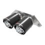 aFe Power 49C36435-C MACH Force-Xp 4 IN Carbon Fiber OE Replacement Exhaust Tips