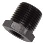 Russell Performance 1/2in Male to 3/8in Female Pipe Bushing Reducer (Black)